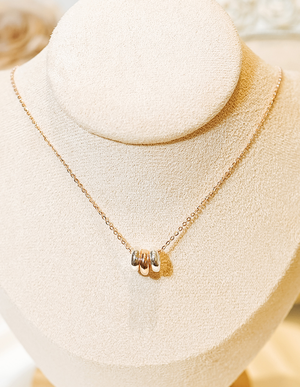 925 純銀三環項鍊