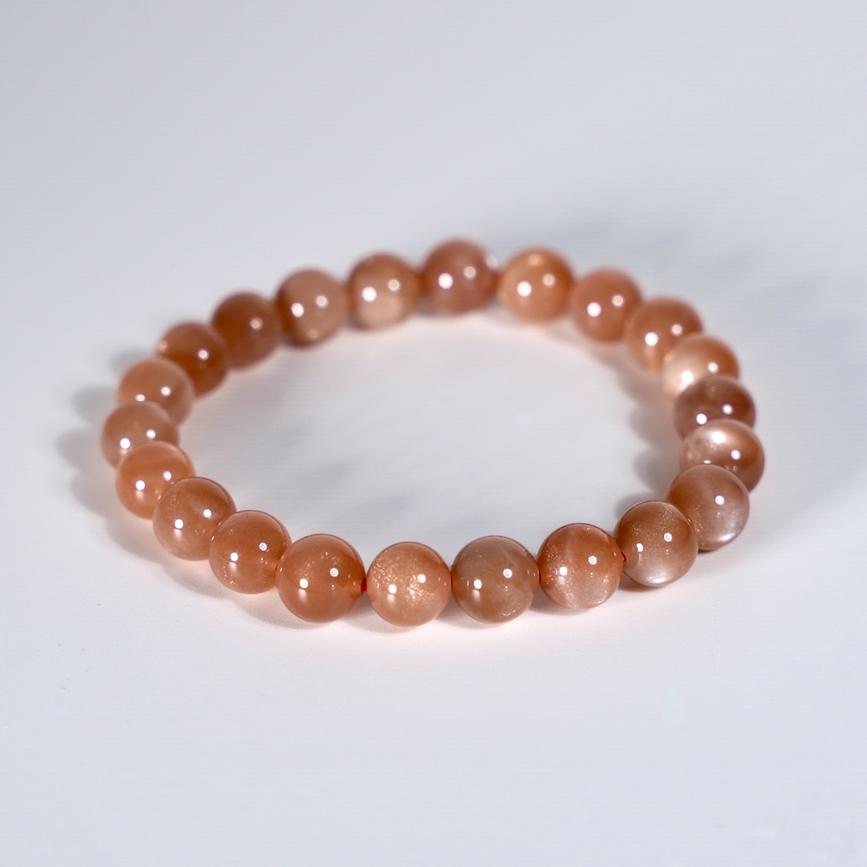 金沙橙月光手鍊