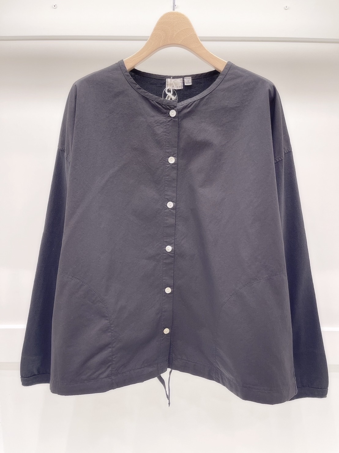 有機布料抽繩衫