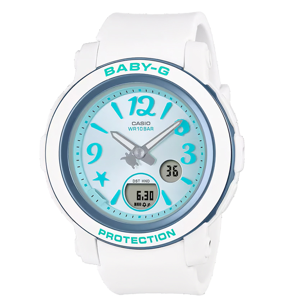 【CASIO Baby-G】BGA-290US 多功能 3年電池 耐衝擊 防水100米 雙 LED 日光節能 電子錶-