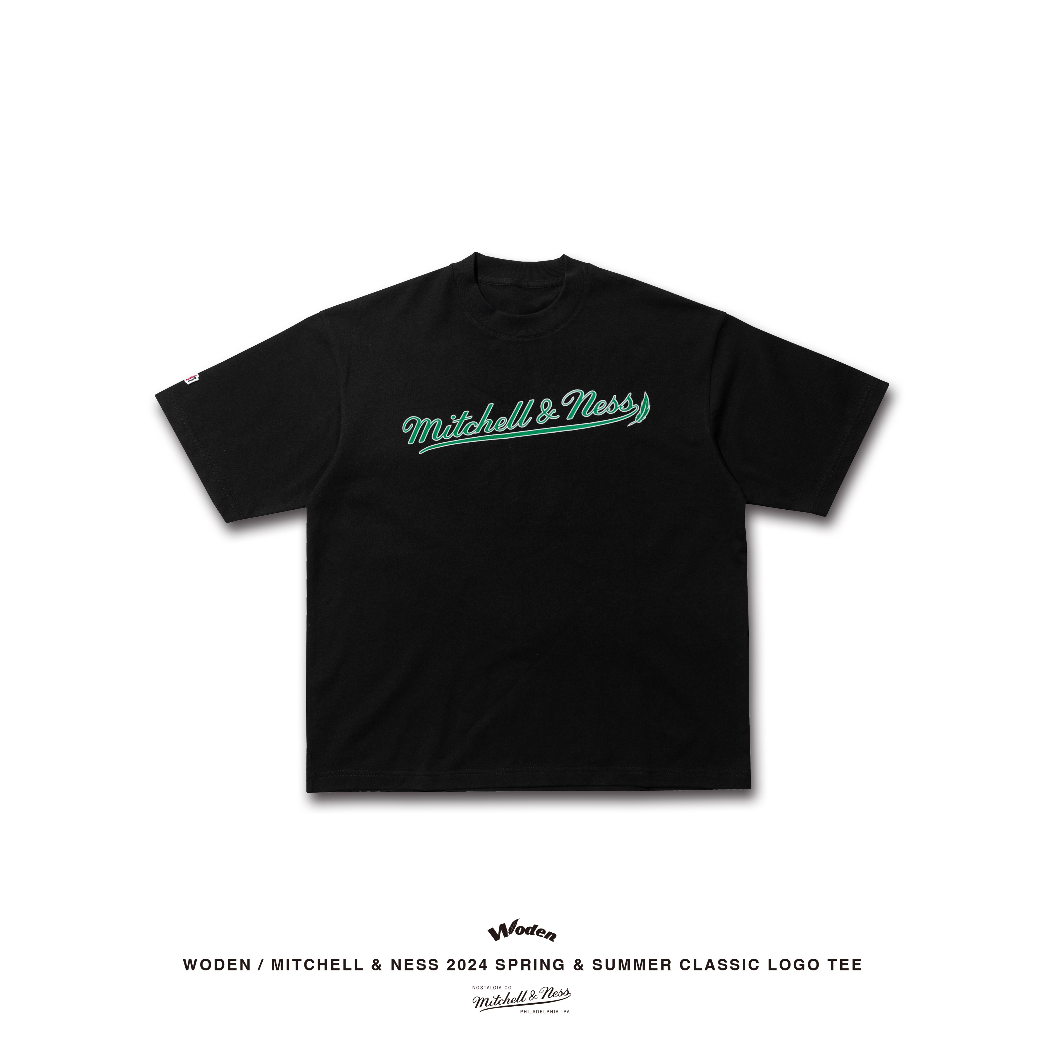 WODEN / Mitchell & Ness  2024 Spring & Summer 077 Classic LOGO Tee