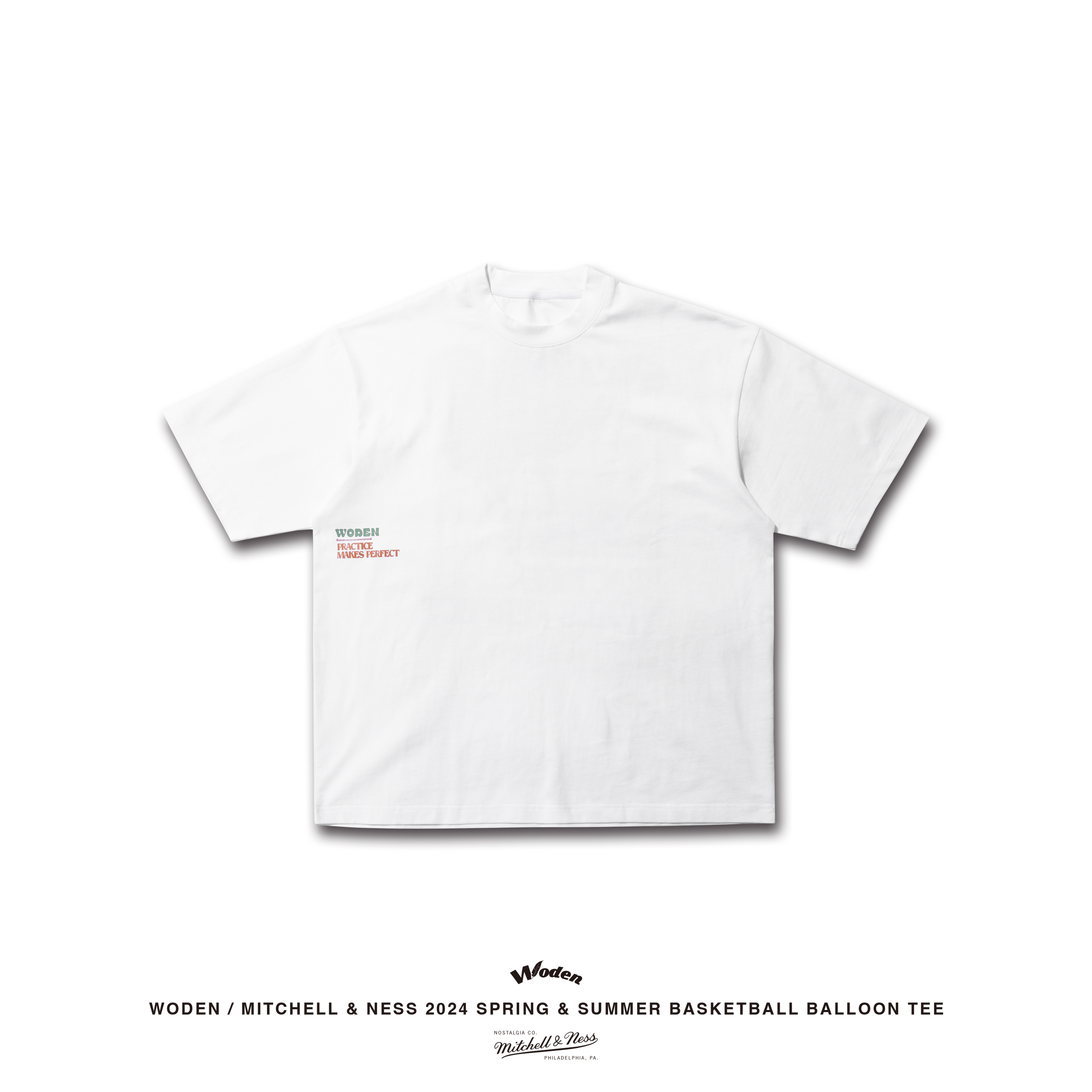 WODEN / Mitchell & Ness  2024 Spring & Summer 078 Basketball Balloon tee