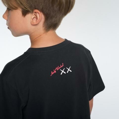 2024AW UNIQLO KAWS + Andy Warhol 安迪沃荷 機器人 短T 小孩 KIDS 現貨