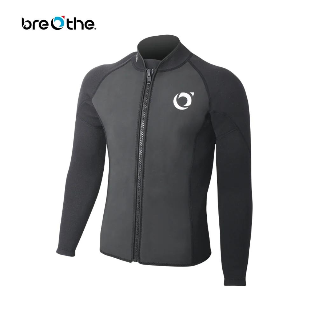 水呼吸Breathe 男款 2.5mm細鯊防寒上衣