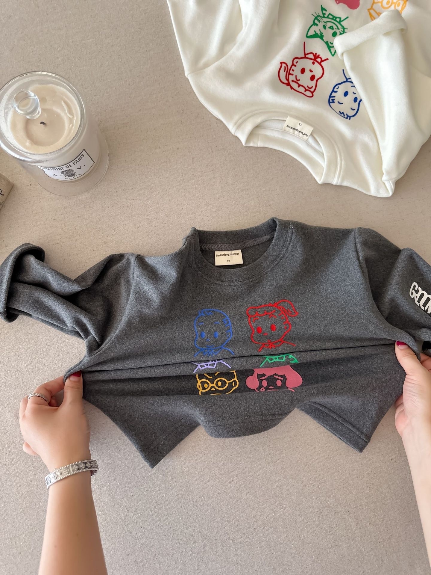 日雜澳絨彈力上衣