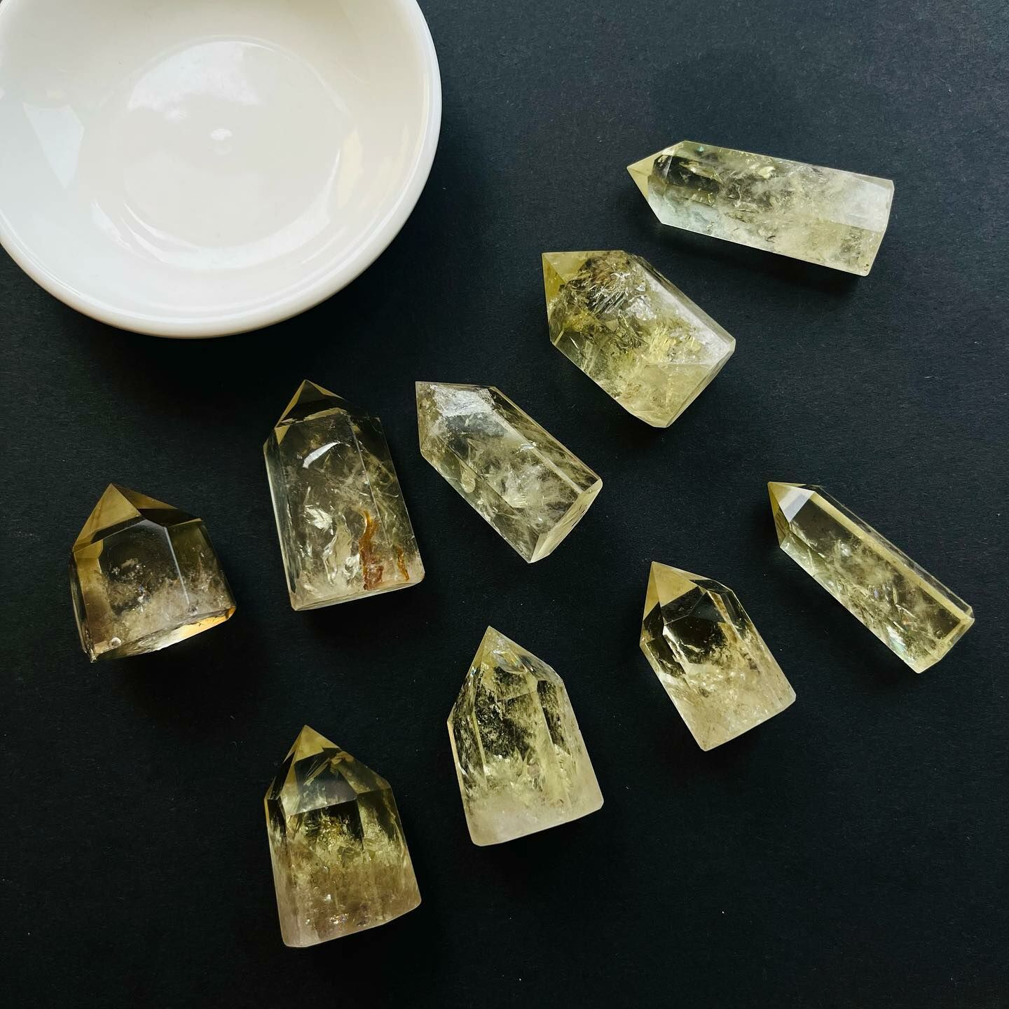 [原石] 黃水晶 水晶柱