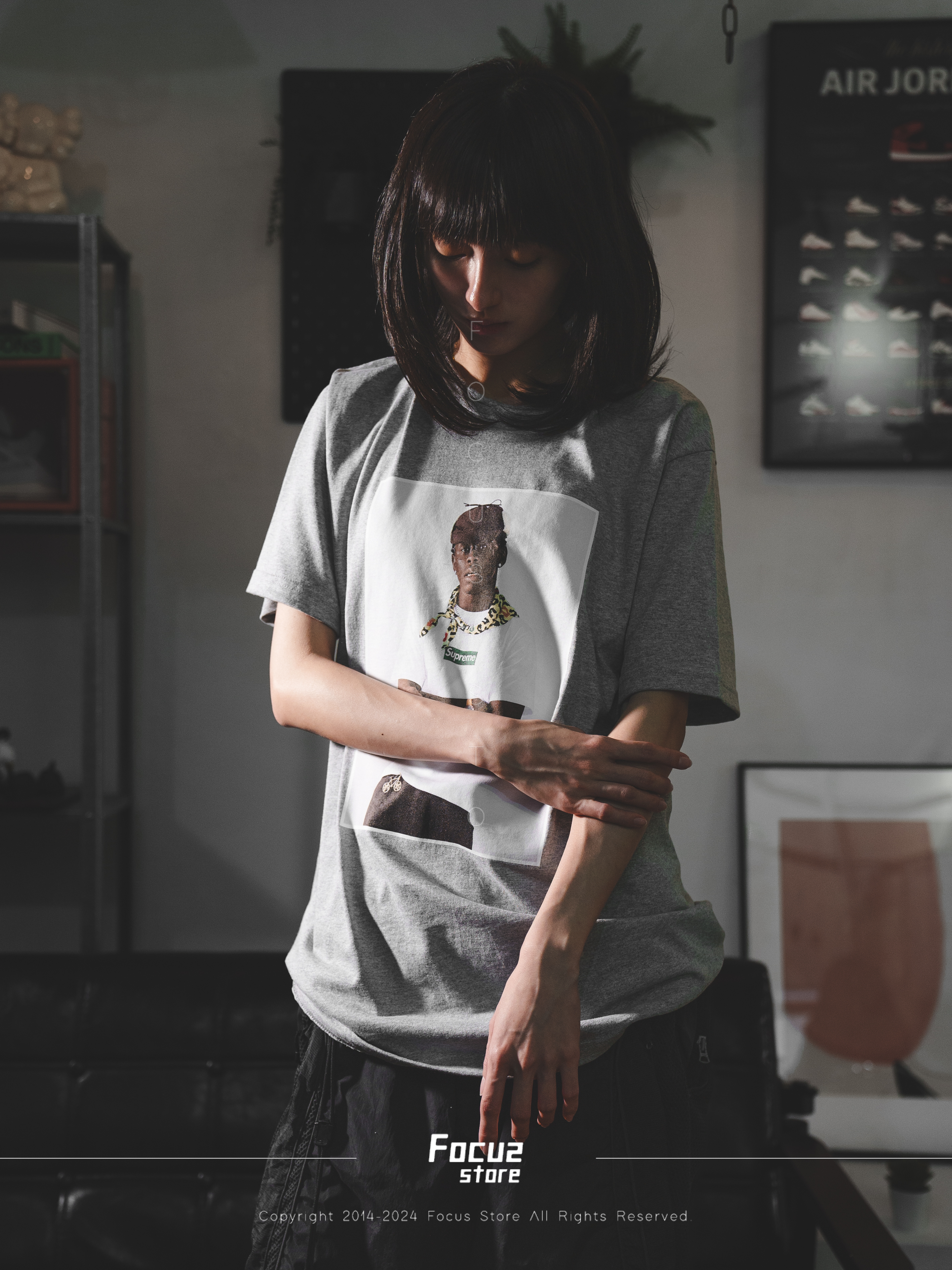 【Focus Store】現貨秒發 Supreme FW24 Week1 Tyler the Creator Tee 泰勒 人像短T 三色