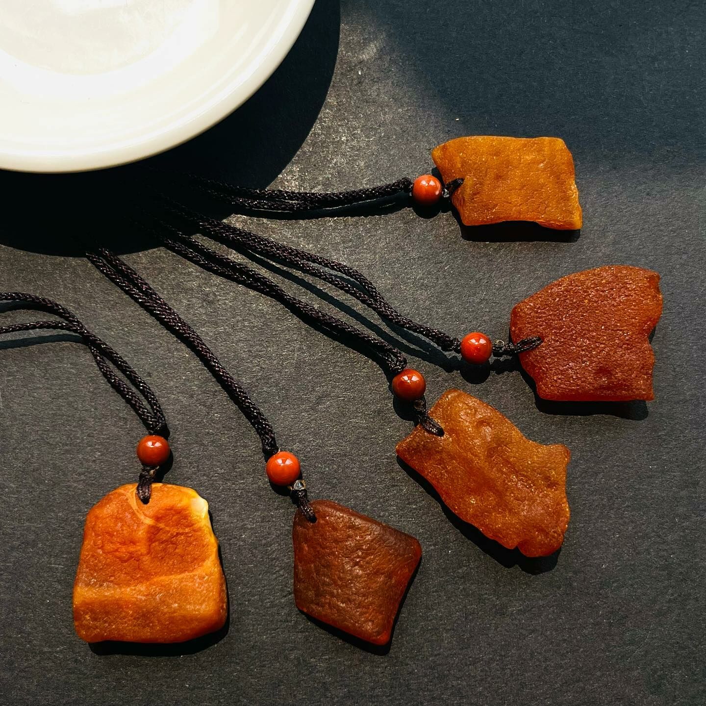 [原石] 老蜜蠟 項鍊