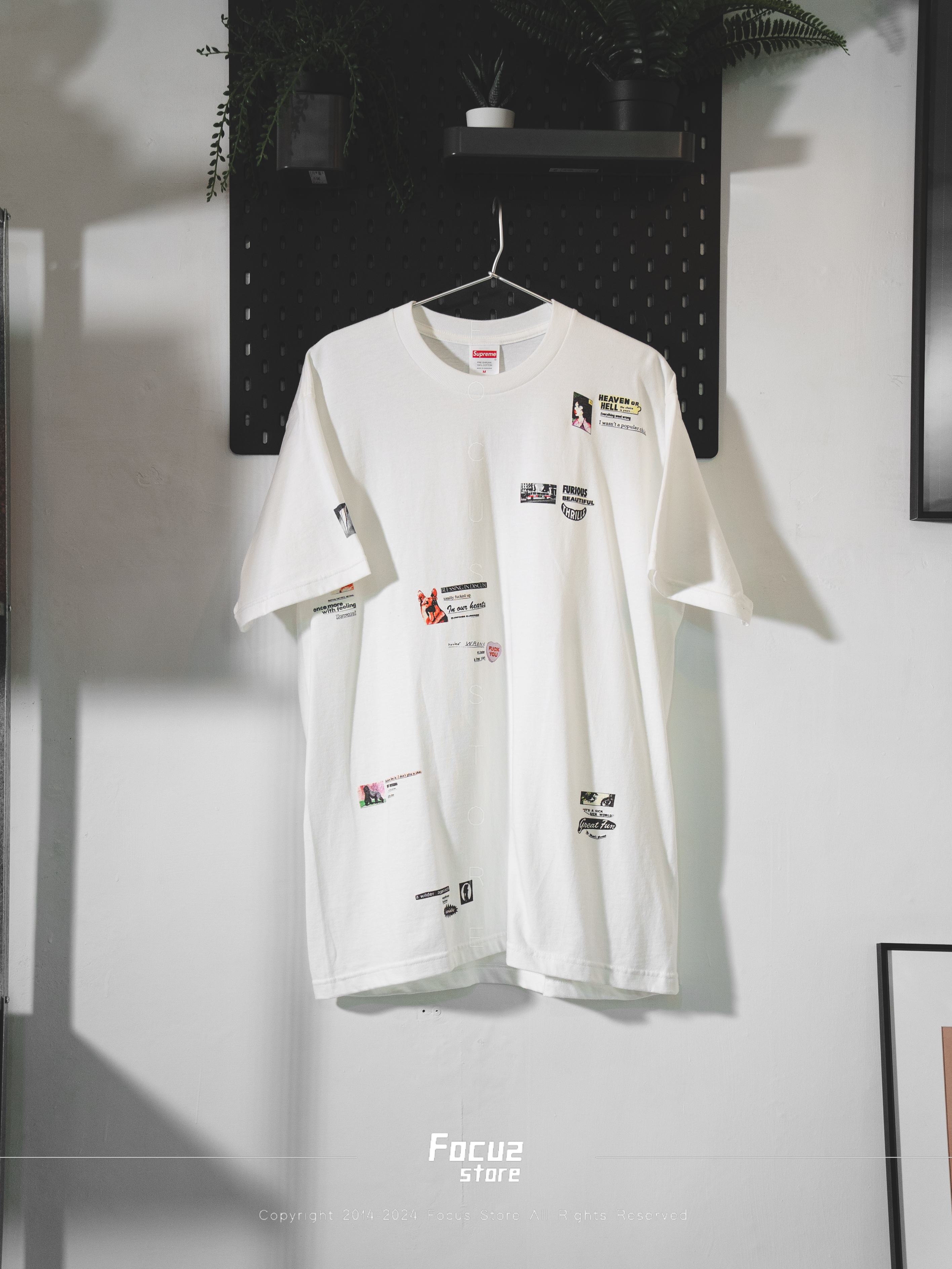 【Focus Store】預購 Supreme FW24 Week1 Upset Tee 白/灰兩色