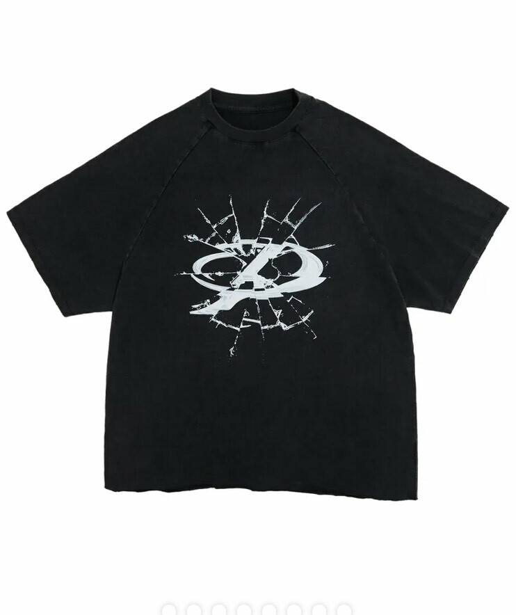 OPO DESIGN破碎不收邊分割短袖