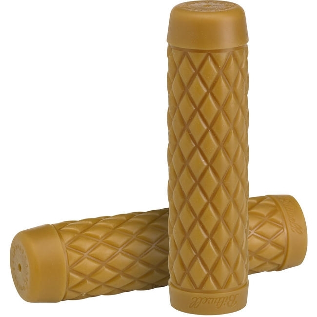 Biltwell 橡膠 握把套 菱格紋 (無邊) - 焦糖