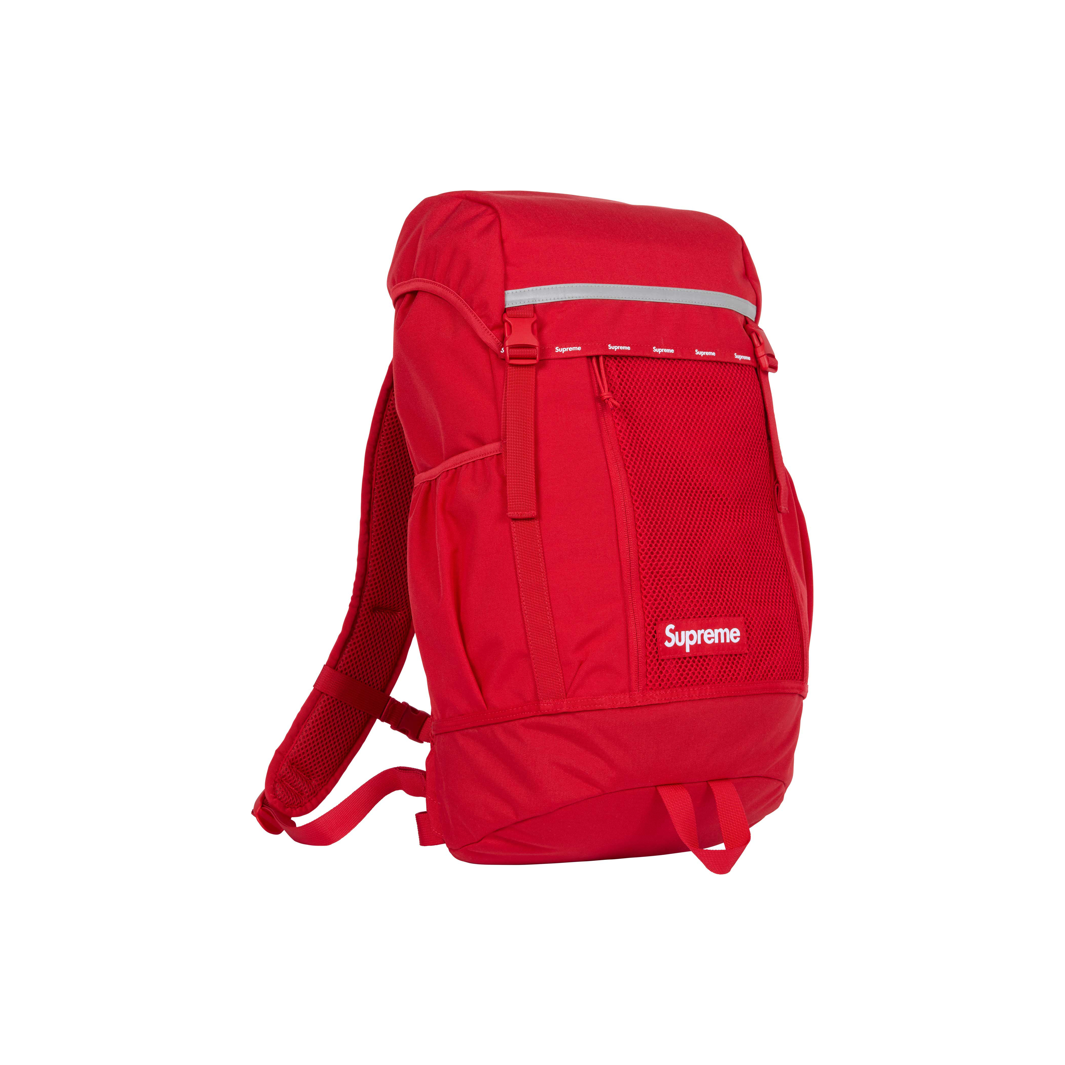 -(C09)-SUPREME BACKPACK CORDURA 24L FW24 防水 抗撕裂 後背包 黑/卡其/藍/紅-FW24B4