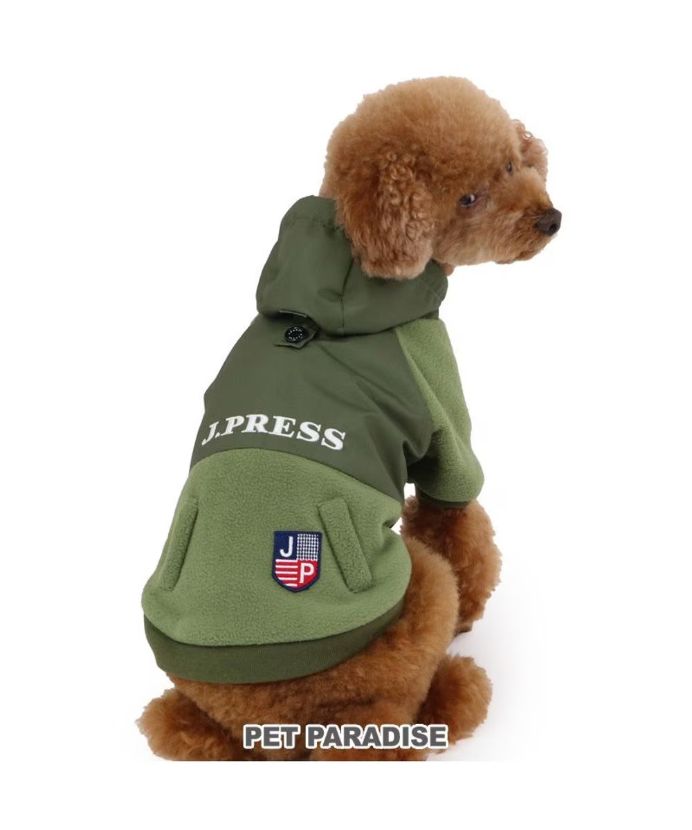 【Pet Paradise】J.Press Boa Wind Parka <614-55699>