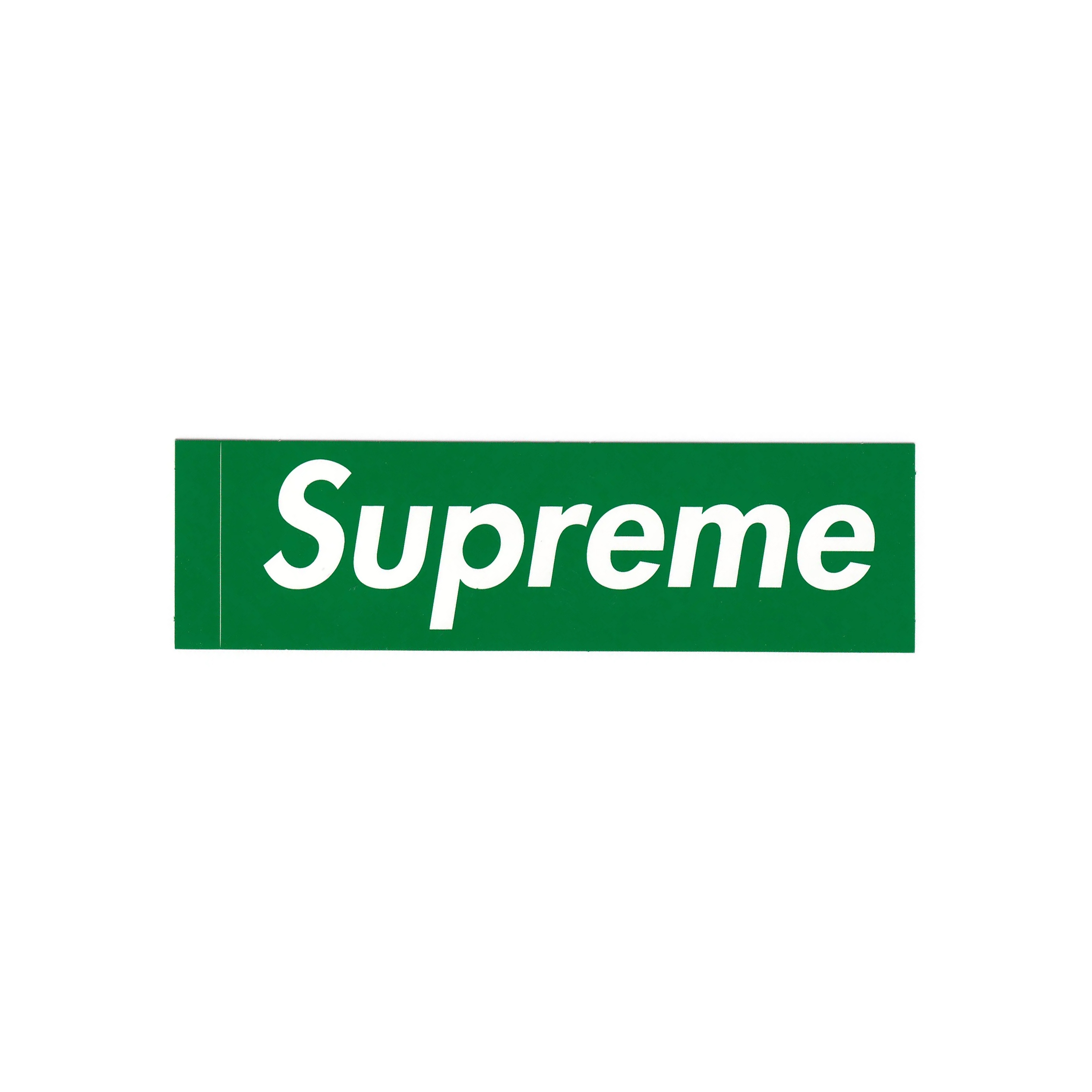 SUPREME GREEN BOX LOGO STICKER FW24 開季限定貼紙