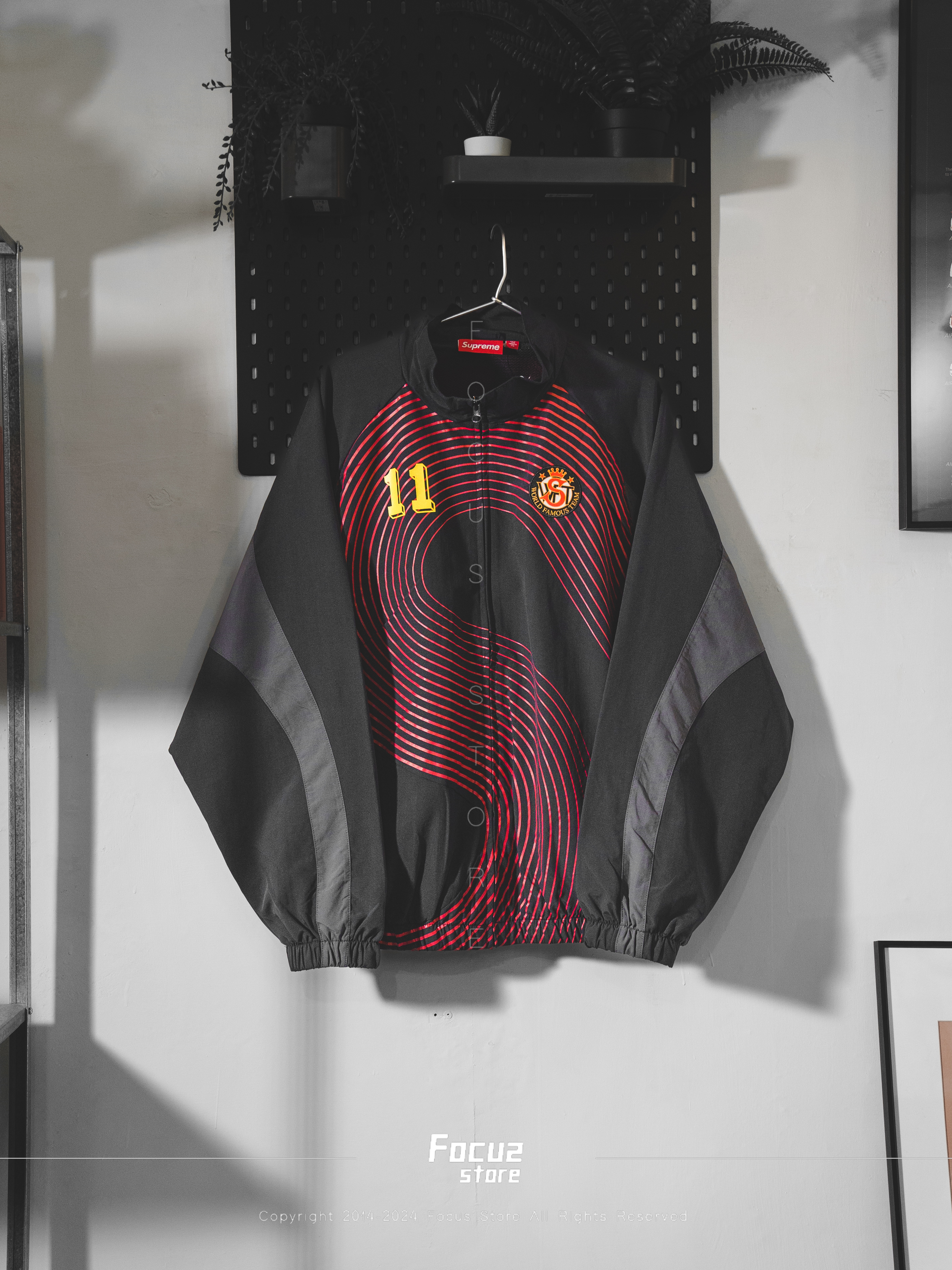 【Focus Store】預購 Supreme FW24 Week1 S-Logo Track Jacket 海軍藍/黑紅 兩色 外套