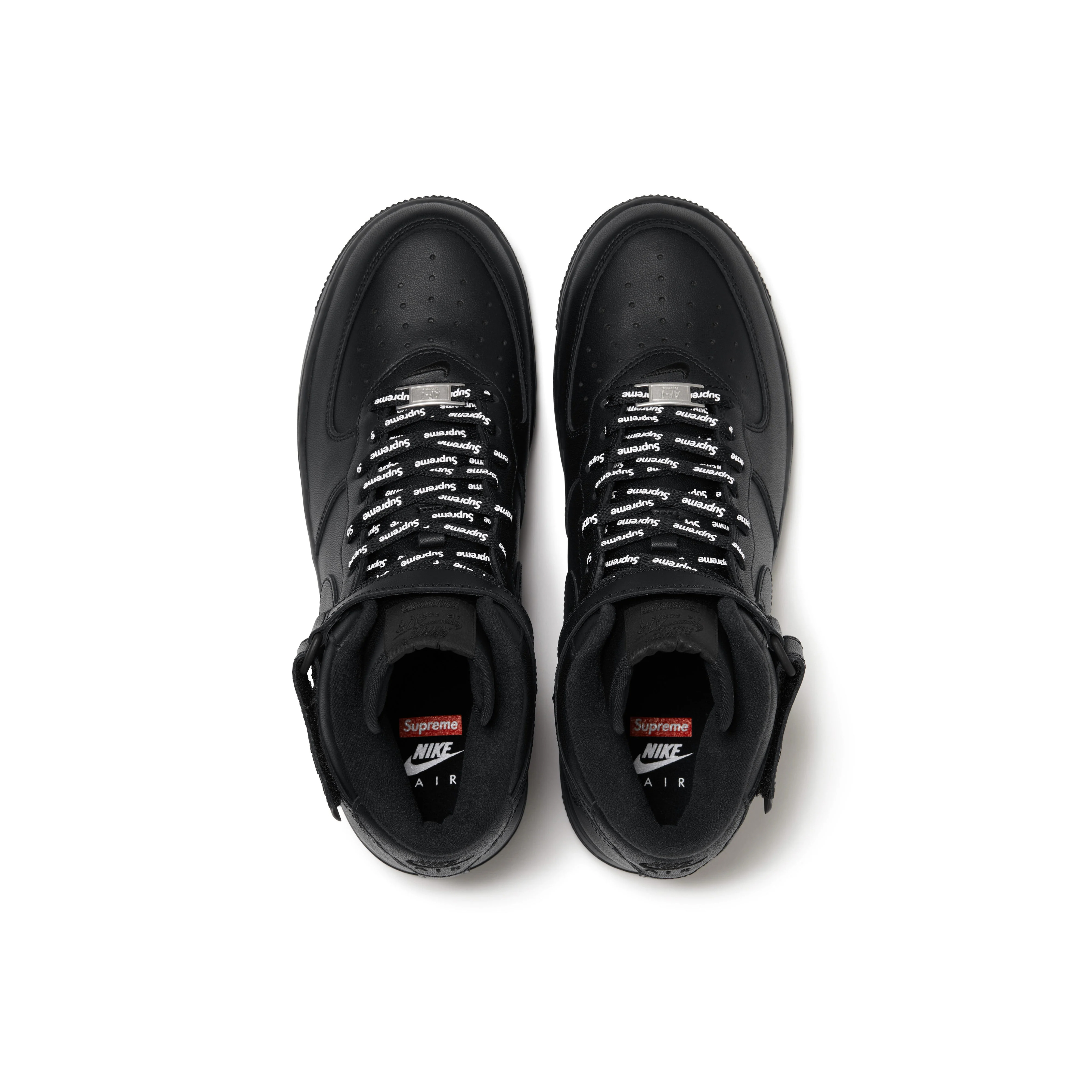 -(A4c)-SUPREME®/NIKE® AIR FORCE 1 MID 黑色-FZ8784 001