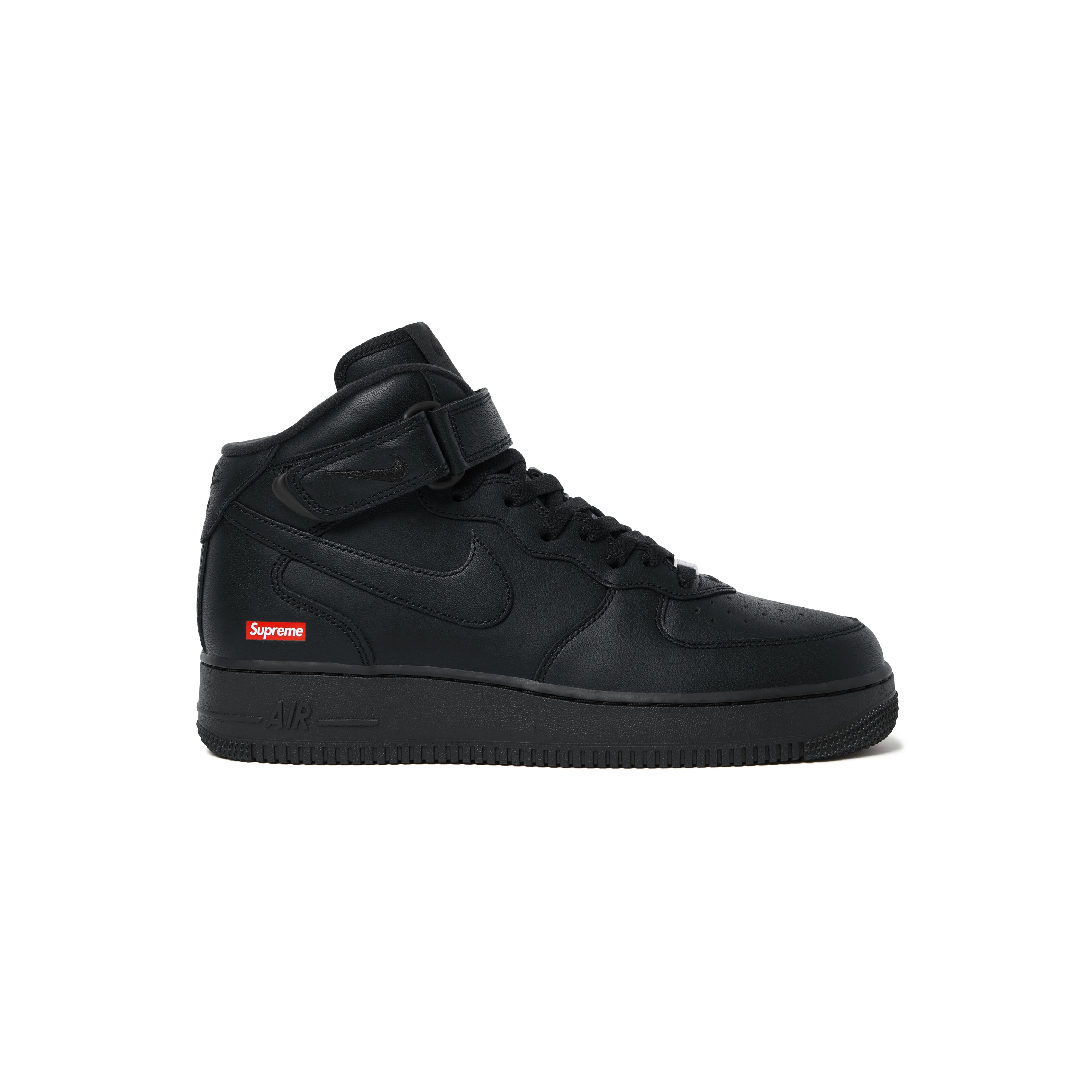 SUPREME®/NIKE® AIR FORCE 1 MID 黑色-FZ8784 001