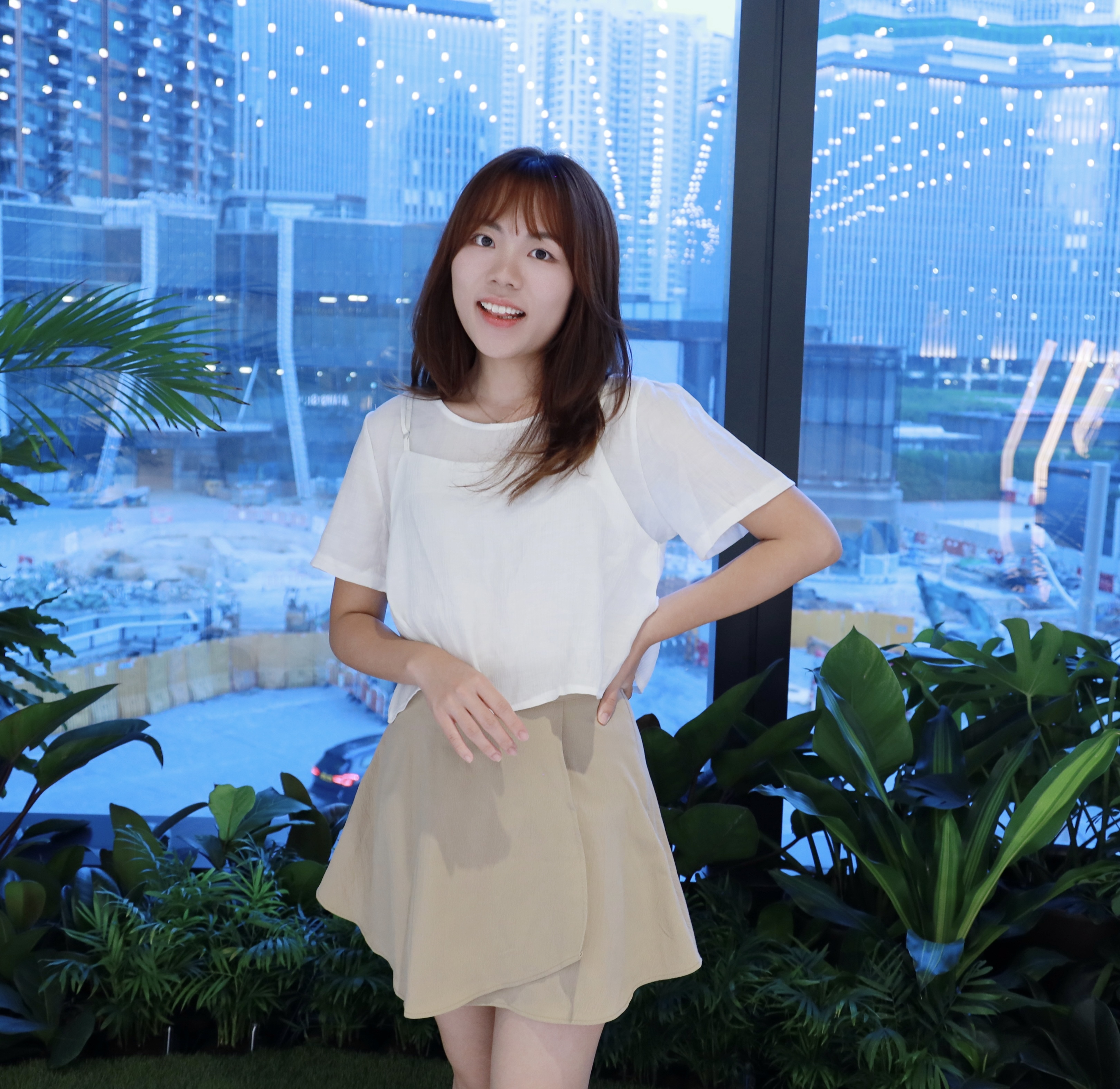 ||SK278|| 左右瓣百搭傘裙褲