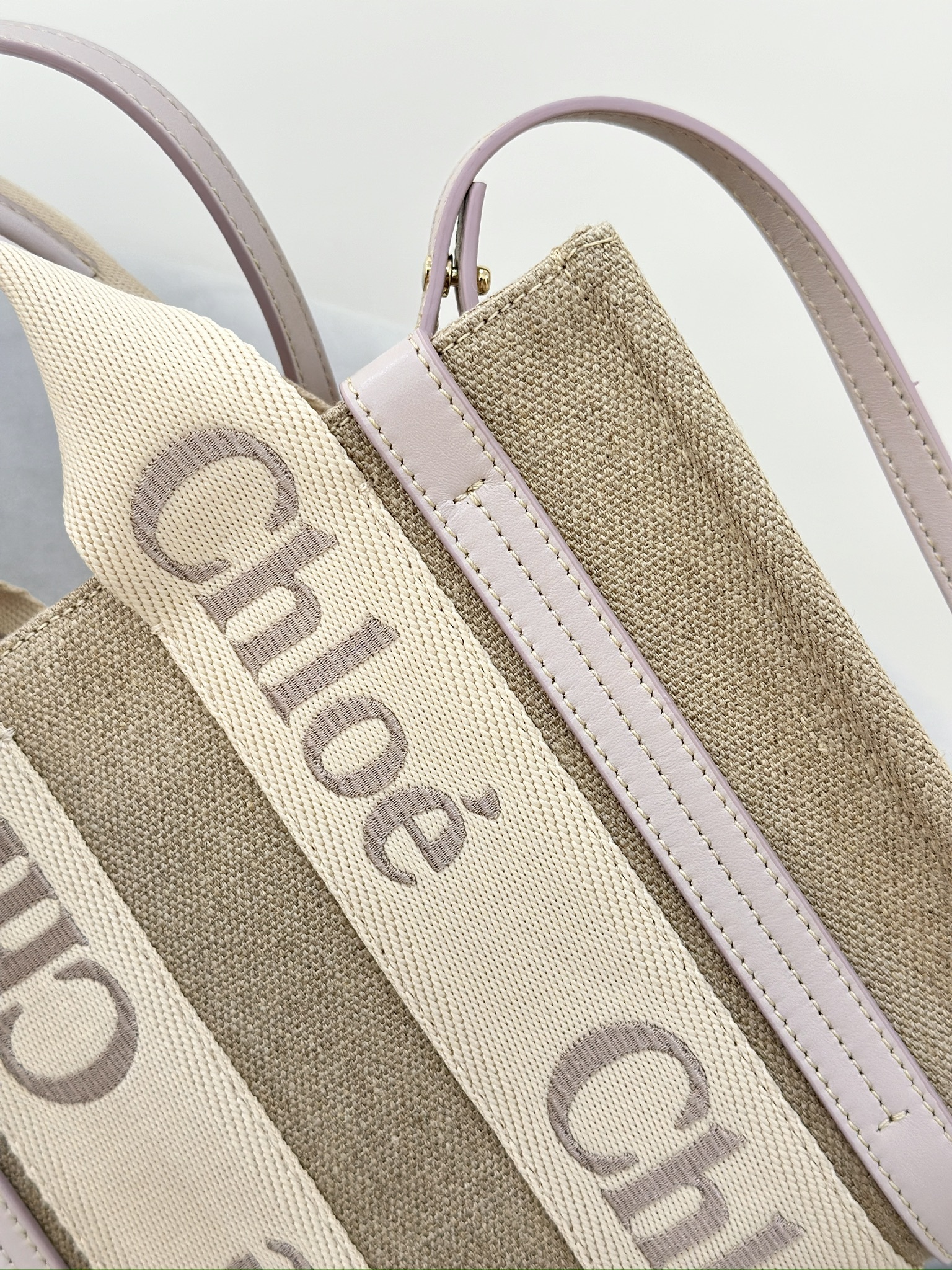 CHLOE Woody Small Tote With Strap