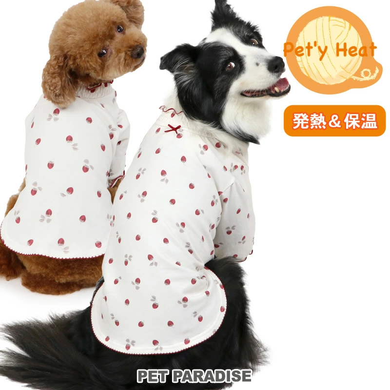 【Pet Paradise】Pet'y Heat T-shirt - Strawberry <918-29267>