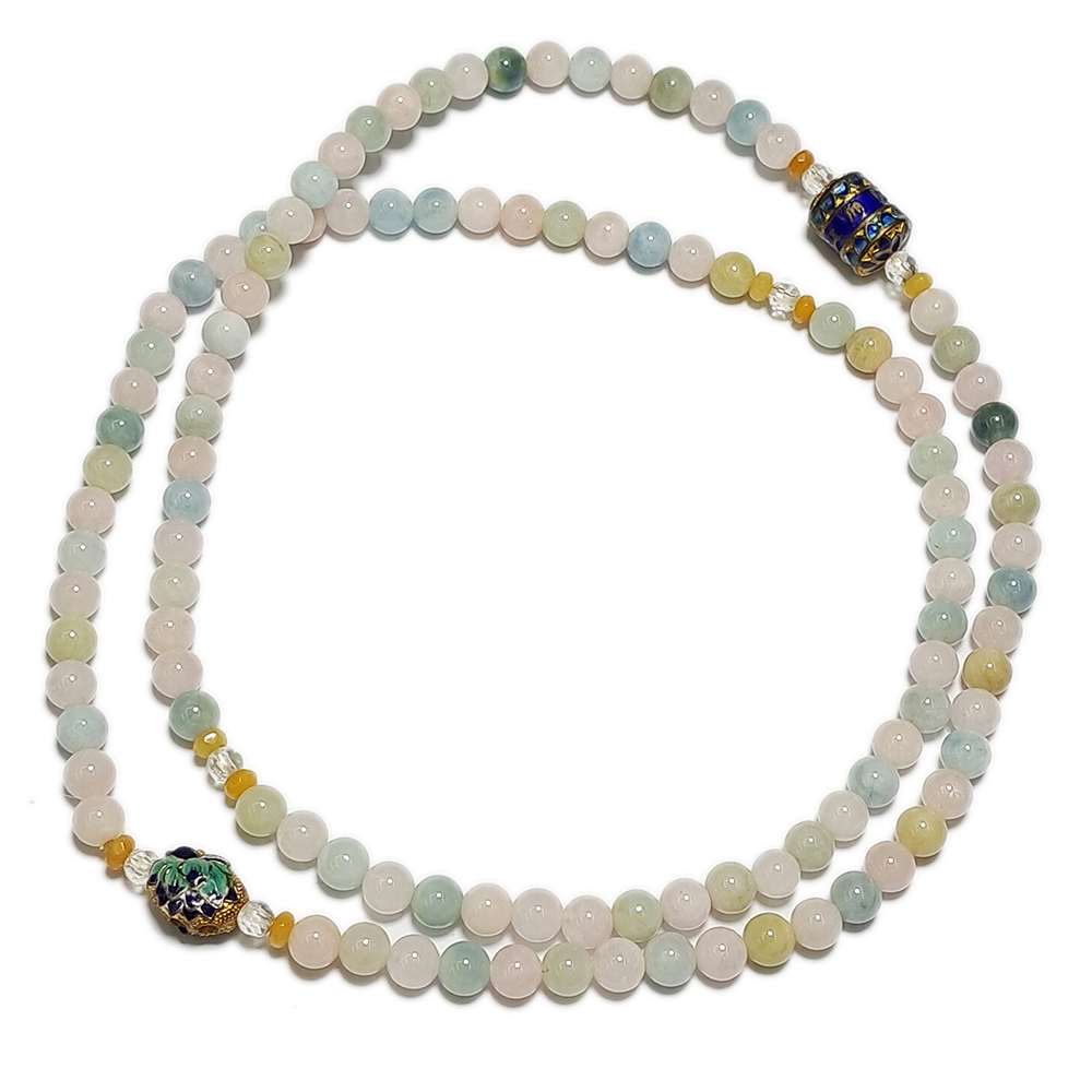 轉經輪+摩根石108念珠6.5mm【十方】142296