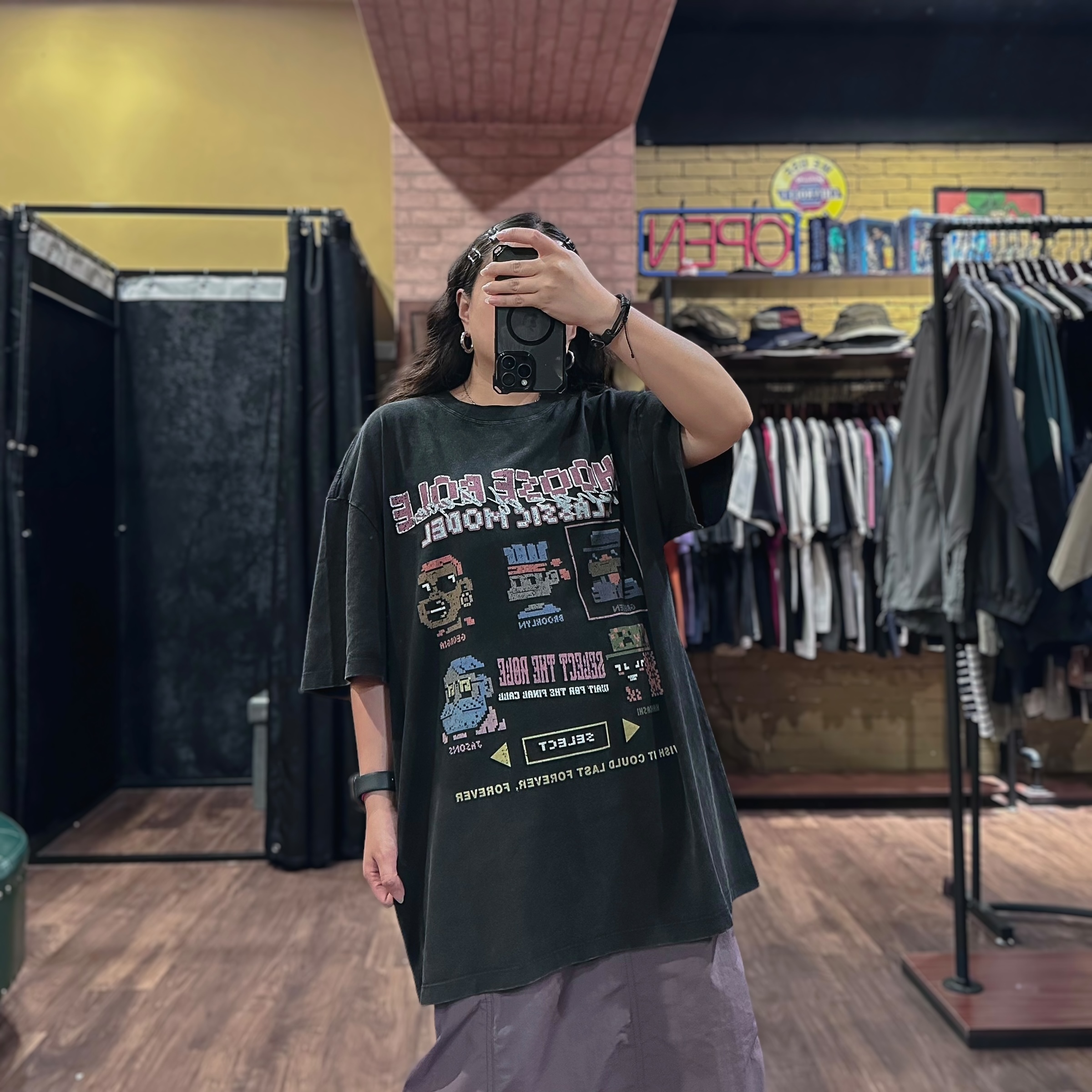 復古像素遊戲機短TEE