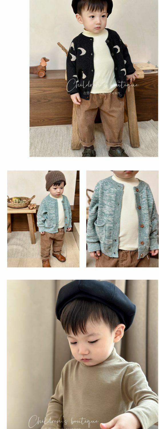 半高領柔軟內搭上衣-淺卡其