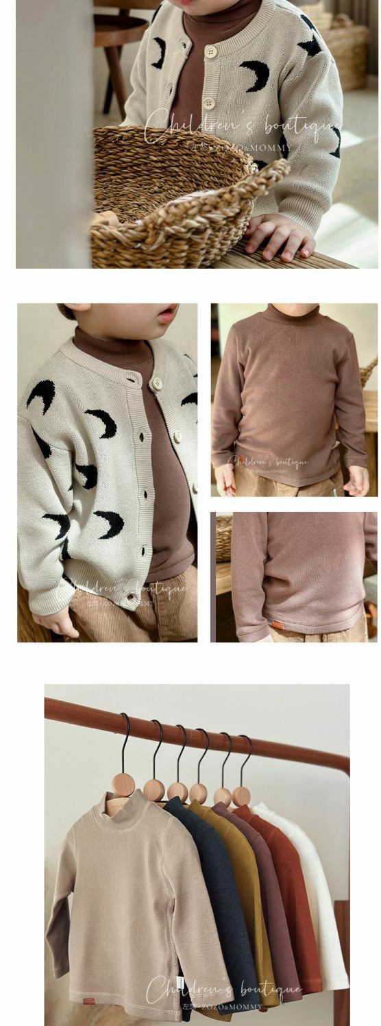 半高領柔軟內搭上衣-多色可選