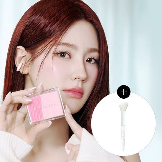 WAKEMAKE Sheer Layering Dual Blusher