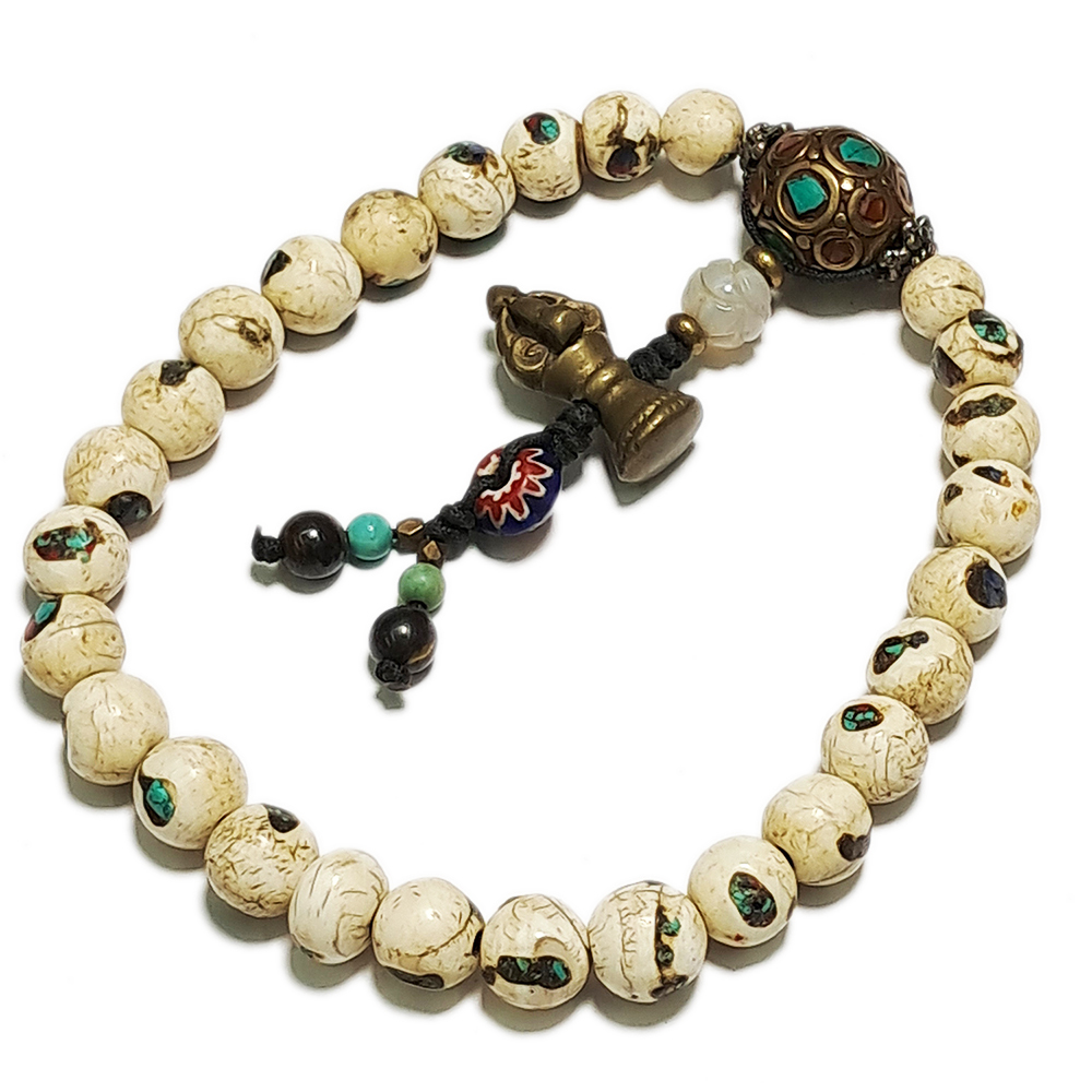 金剛鈴+老硨磲提珠9mm【十方】142635