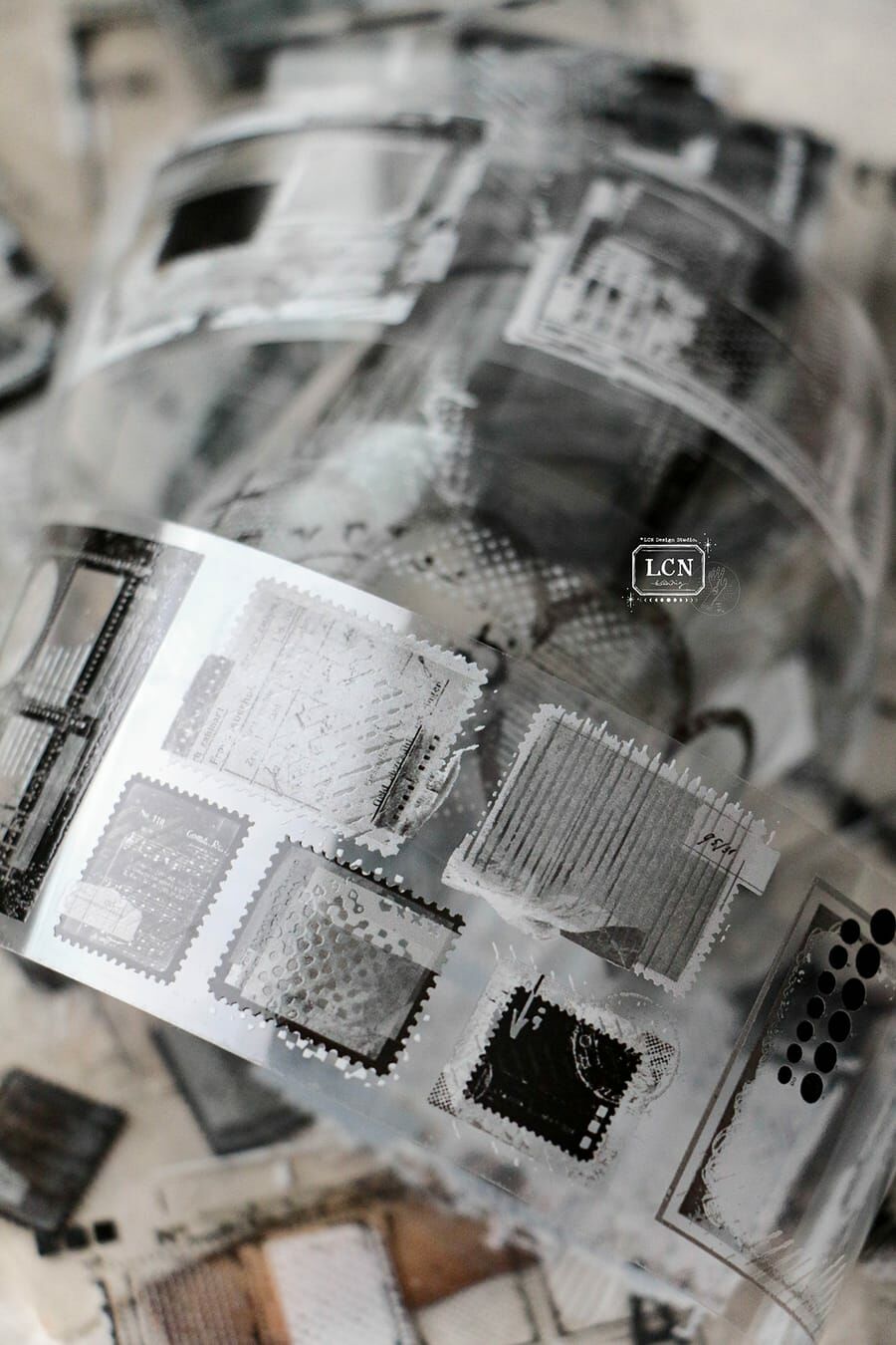 片段 PET膠帶 UV印刷亮面｜吉LCN