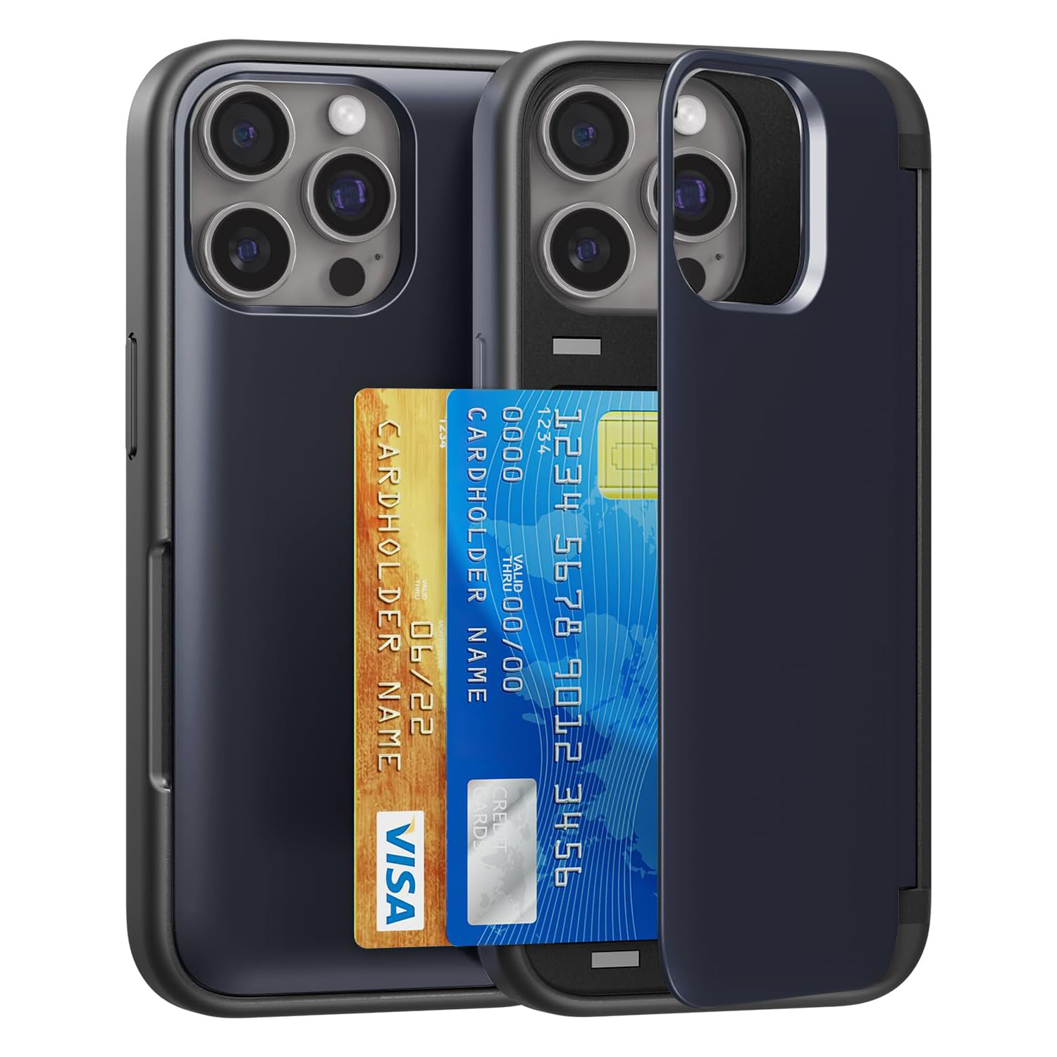 XPRO - Door Card - iPhone 16 Pro Max Case 防撞插卡支架手機保護殼