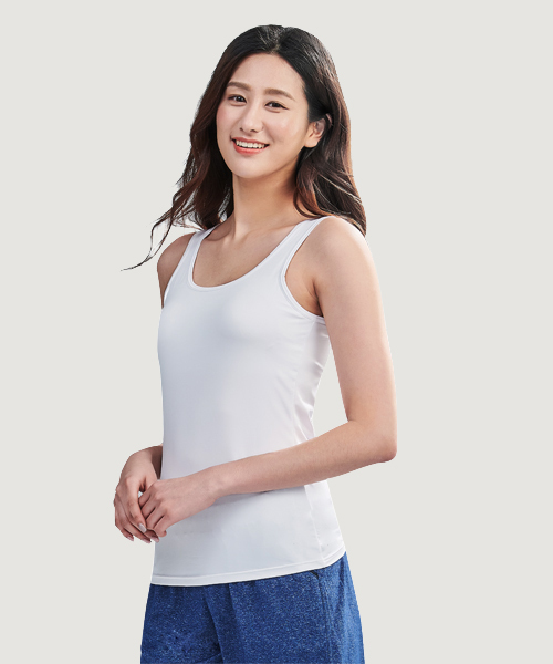 CLOUD-DRY雲紗 女窄肩背心 UE040618