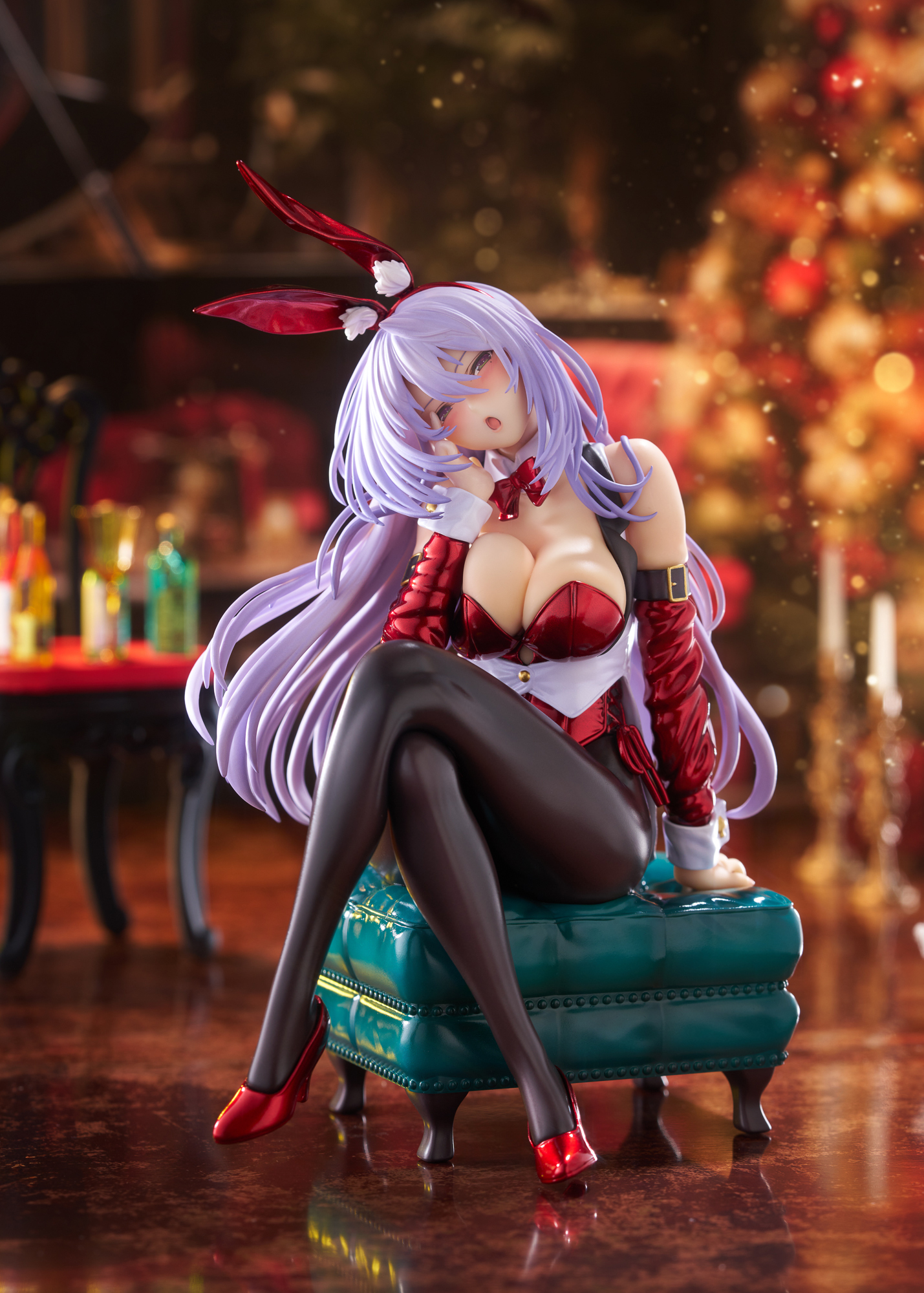 「ACG.GO」「預購」日版  PLUM 天笠綴 兔女郎 Style (Xmas santa color) 1/7 Scale Figure 害羞的她墜入愛河