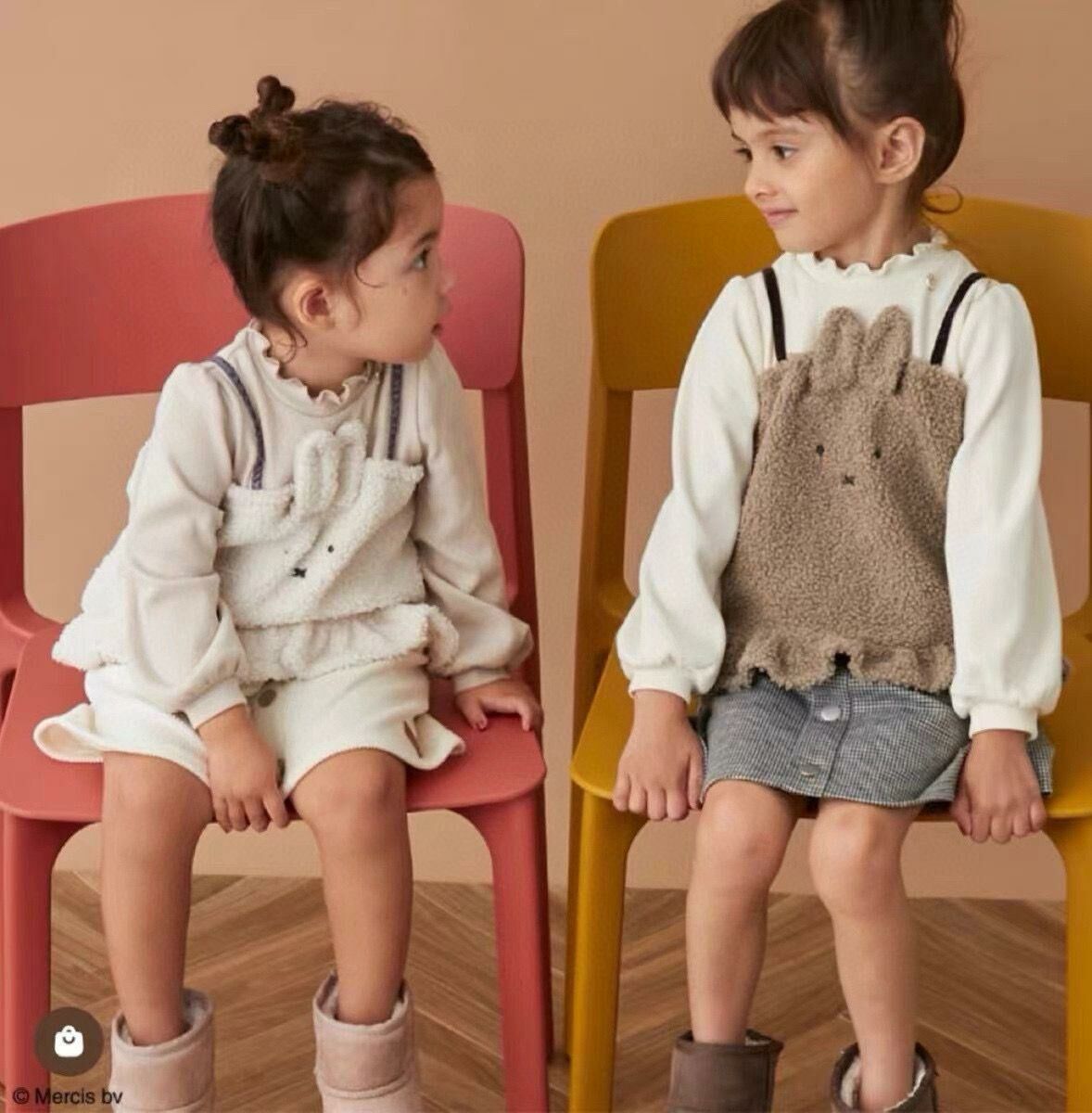 廠單 Miffy假兩件羊羔毛上衣