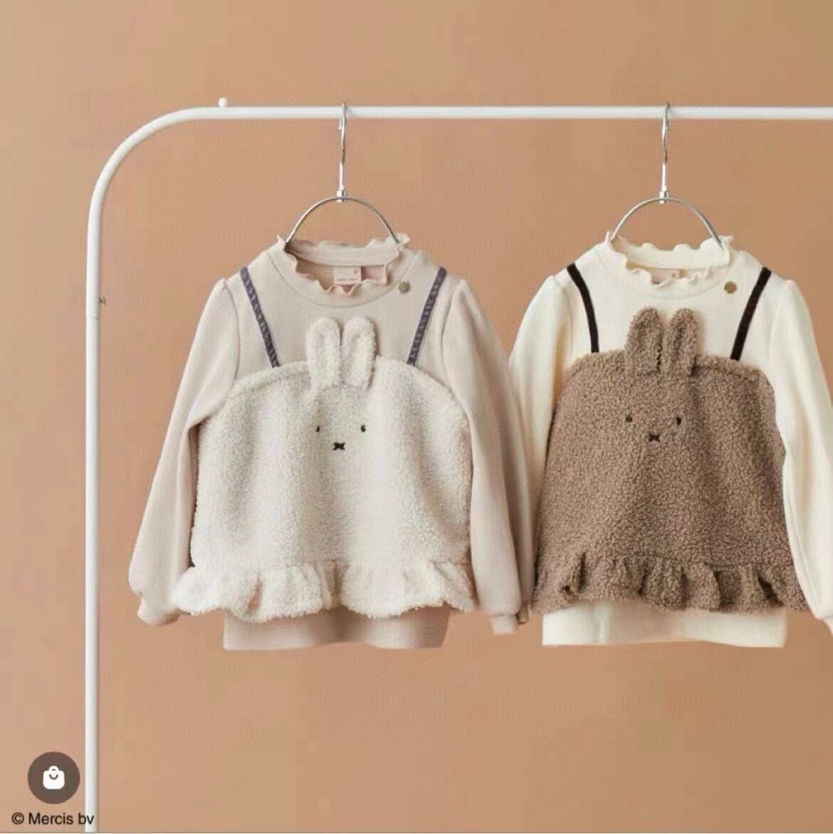 廠單 Miffy假兩件羊羔毛上衣