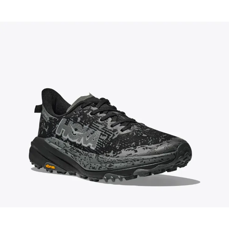 HOKA ONE ONE SPEEDGOAT 6 男 GTX Wide 男 寬楦 防水越野鞋 黑 / 灰黑