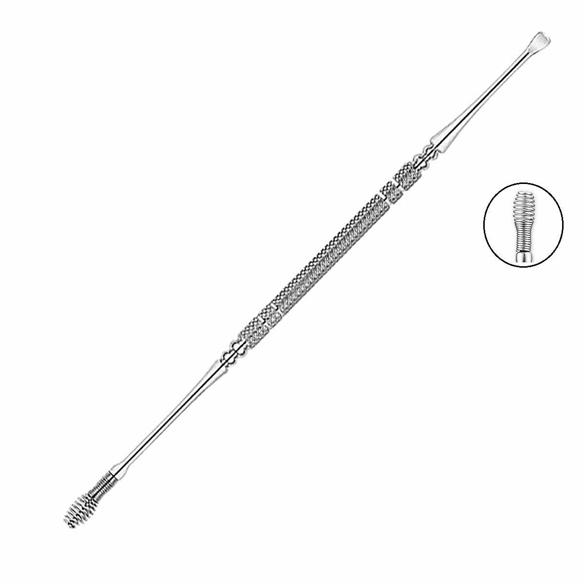 The hottest 1PC stainless steel spiral ear digger