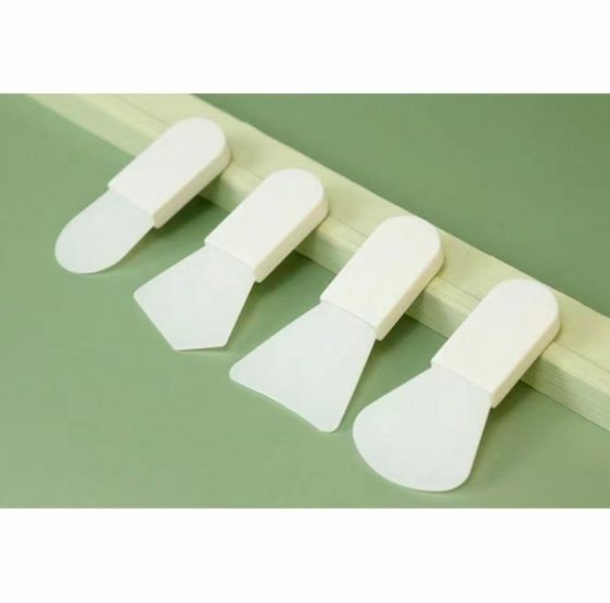 New silicone mask brush beauty application mask tool brush set (white-4 pieces in box)
