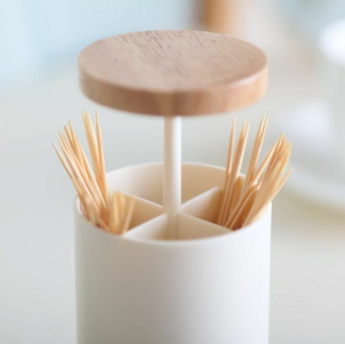 New Japanese push-type simple smart cotton swab toothpick holder