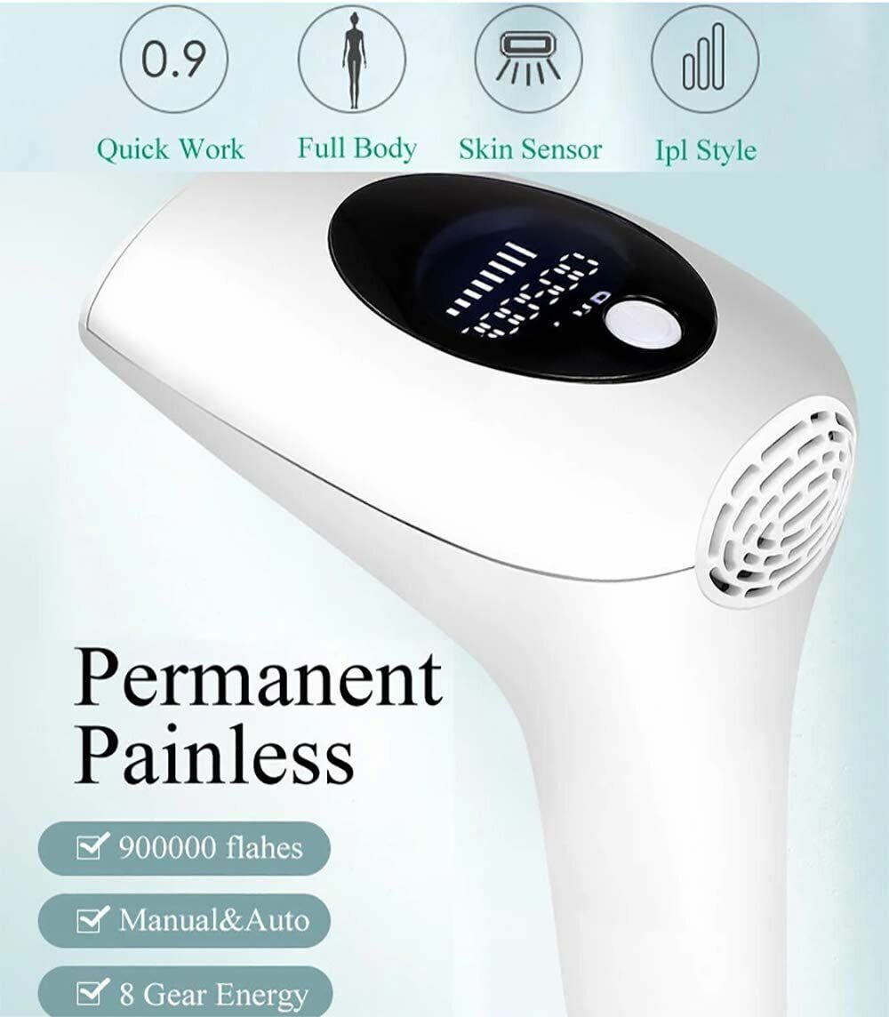 New professional-grade freezing point painless permanent laser pulse photon hair removal device