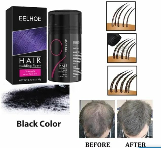 New Sevich - (Black) Ace 5 Seconds Hair Growth Fiber Styling Spray-12G