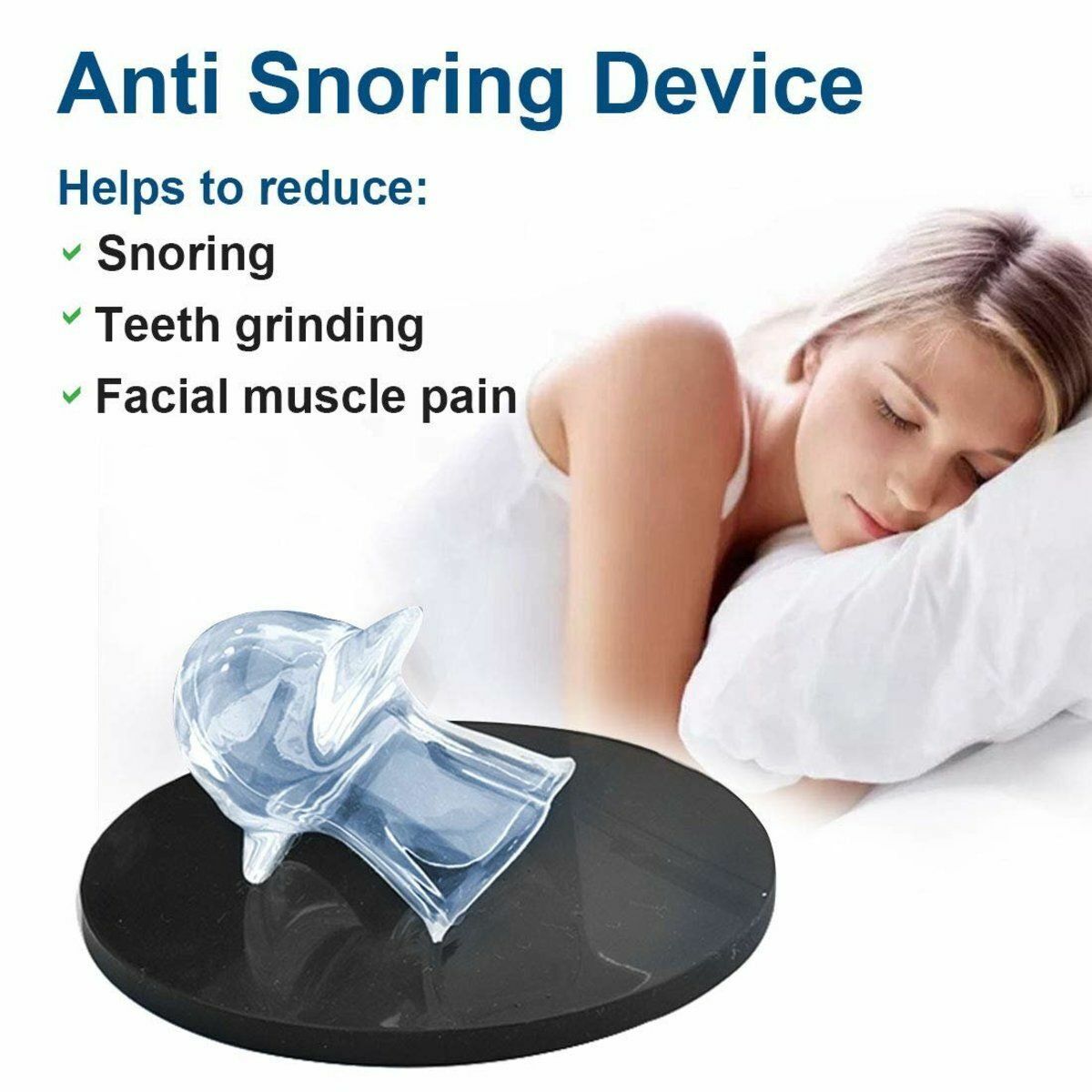 New American technology, anti-snoring device, prevents oral breathing during sleep, anti-snoring device during sleep, improves snoring, professional anti-snoring device, Parallel Import