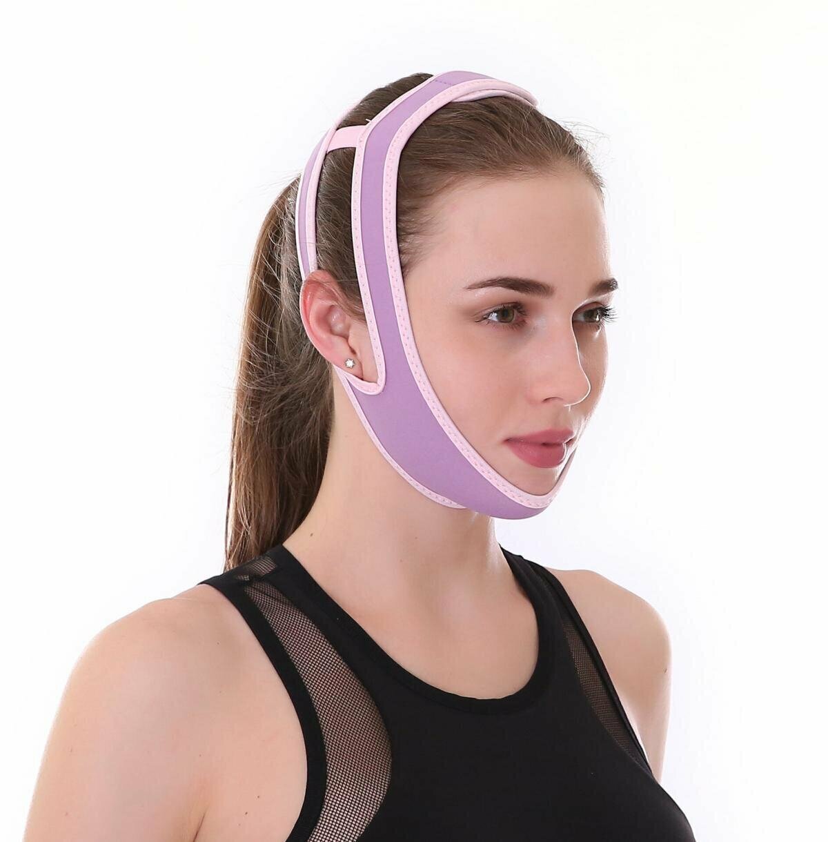 New anti-snoring belt, mouth breathing, talking in sleep, Japanese chin support belt, anti-snoring belt, snoring bandage, anti-snoring belt, firming and lifting sleep face-slimming belt, prevent mouth breathing, sleep with mouth open, prevent snoring, eliminate snoring artifact, snoring authentic adult nighttime