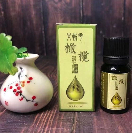 New olive scraping massage essential oil, aromatherapy and moisturizing body care essential oil (olive - 1 bottle, 10ml)