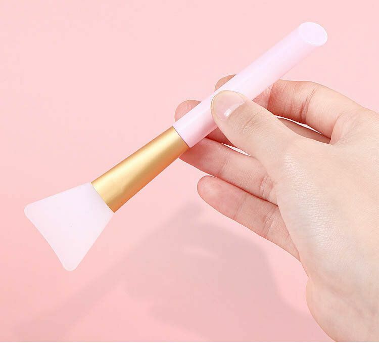 New silicone mask brush, special soft head and slant tail beauty tool for applying mud mask, makeup brush, beauty mask adjusting stick, mask brush, maintenance, facial mask, brush, maintenance tools, skin care tools, brush, brush, facial care