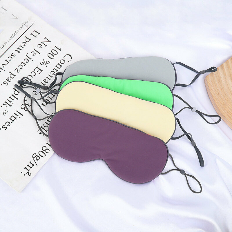 Popular household warm and cool double-sided sleep eye mask for men and women, light-blocking, breathable, traceless office and travel eye mask