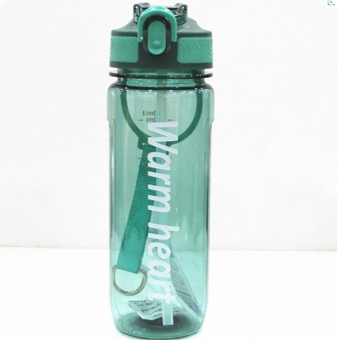 爆款戶外防摔運動水樽帶吸管(綠色-700ml)