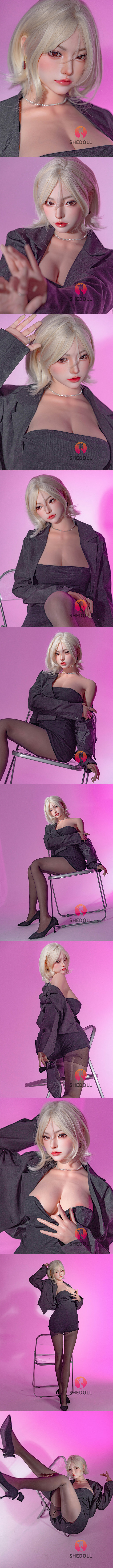 SHEDOLL 全矽膠 168cm D胸 白露 silicon sex doll