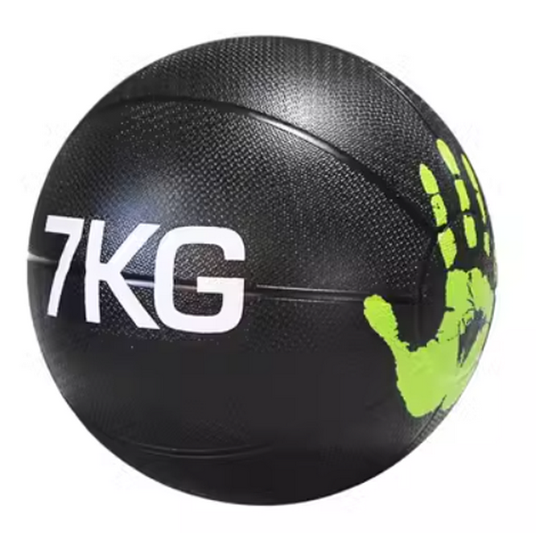 Hot Selling Fitness Solid Rubber Medicine Ball (7KG Palm [Random Color])